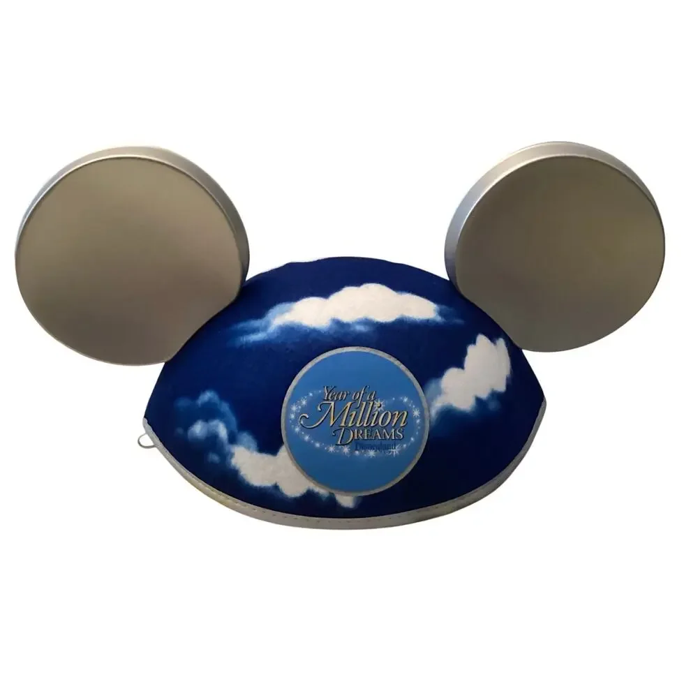RARE Disney Parks Mickey Mouse Year of a Million Dreams 2008 Promotional Ears